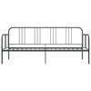 vidaXL Sofa Bed Frame without Mattress Grey Metal 90x200 cm