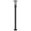 vidaXL Outdoor Floor Lamps 3pcs Black 100 cm Stainless Steel