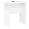 vidaXL Console Table High Gloss White 93 x 40 x 75 cm Engineered Wood