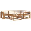 vidaXL Outdoor Sofa Set 5 pcs Natural Solid Acacia Wood