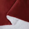 vidaXL Throw Blanket Bordeaux Red 130 x 150 cm Fleece