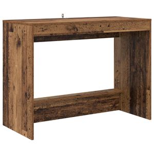 vidaXL Bed Desk Old Wood Engineered Wood 100 x 45 x 75 cm