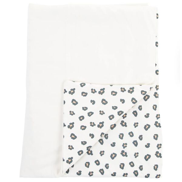 CHILDHOME Baby Blanket 100x80cm Jersey Leopard