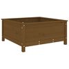 vidaXL Garden Planter Honey Brown 82.5x82.5x39 cm Solid Wood Pine