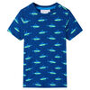 vidaXL Kids' T-shirt Dark Blue 92