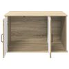 vidaXL Cat House Sonoma 85 x 55 x 50 cm Engineered Wood