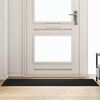 vidaXL Doormat Other Black 60 x 180 cm Polypropylene and vinyl