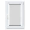 vidaXL Basement Window "RISOR" 60x100 cm Tilt&Turn DIN Right White