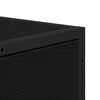 vidaXL Sideboard Black Oak 35.5 x 35 x76 cm