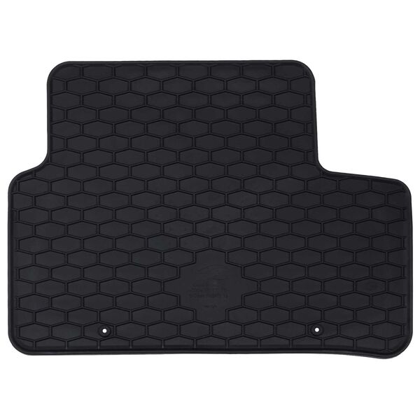 vidaXL Car Mat 4 pcs Black TPE