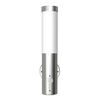 vidaXL Outdoor Wall Lamps 2 pcs with Motion Detector Stainless Steel