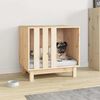 vidaXL Dog House Natural 60 x 45 x 57 cm