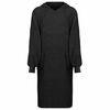 vidaXL Blanket Hoodie KINN Black XL Cotton