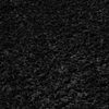 vidaXL High Pile Shaggy Rug Black 200x290 cm 50 mm