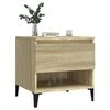 vidaXL Side Table Sonoma Oak 50x46x50 cm Engineered Wood