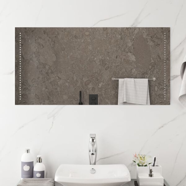 vidaXL LED Bathroom Mirror 100x50 cm