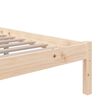 vidaXL Bed Frame without Mattress Solid Wood 200x200 cm