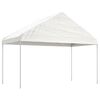 vidaXL Gazebo with Roof White 15.61x4.08x3.22 m Polyethylene