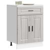 vidaXL Kitchen Base Cabinet&nbsp;Porto Grey Sonoma Engineered Wood