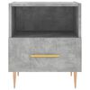 vidaXL Bedside Cabinets 2 pcs Concrete Grey 40x35x47.5 cm Engineered Wood