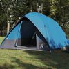vidaXL Camping Tent with Roof Blue 275 x 230 x 140 cm Taffeta