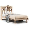 vidaXL Bookcase Bed without Mattress 90x200 cm Solid Wood Pine