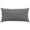 vidaXL Sofa Pillows 2 pcs Dark Grey 80 x 40 cm Fabric