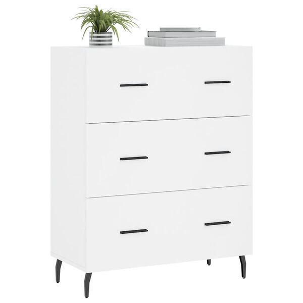 vidaXL Sideboard White 69.5x34x90 cm Engineered Wood