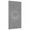 vidaXL Garden Wall Decoration 105x55 cm Corten Steel Sun Design