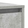vidaXL Sideboard Concrete Grey 29.5x34x76 cm Engineered Wood