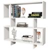 Homemania Bookcase Hera 100x22x111cm White