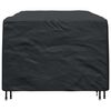 vidaXL Furniture Cover Plain Black 240 x 110 x 70 cm 420D
