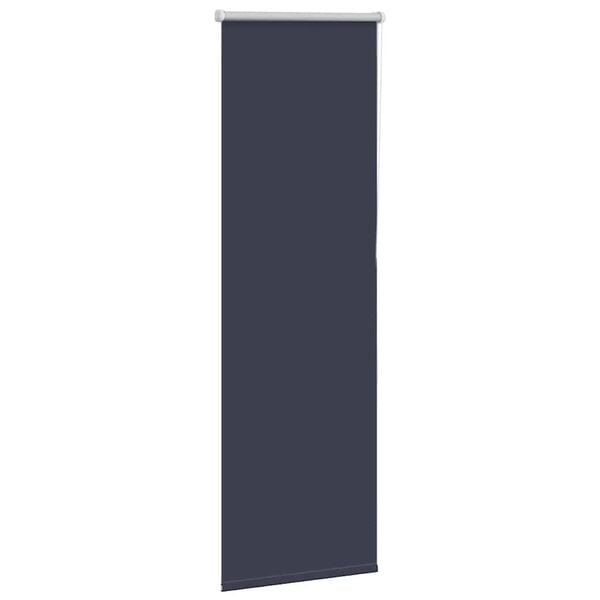 vidaXL Roller Blind Blackout Marine 45x150 cm Fabric Width 40.7 cm Polyester