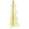 vidaXL Christmas Tree 100 LEDs Warm White 120 cm PET