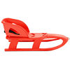 vidaXL Sledge with Seat Red 102.5x40x23 cm Polypropylene