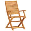 vidaXL Garden Dining Set Folding 7 pcs Brown Solid acacia wood