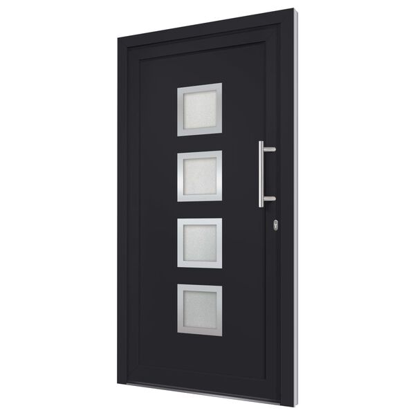 vidaXL Front Door Anthracite 98x200 cm