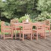 vidaXL 7 Piece Garden Dining Set Solid Wood Douglas