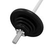 vidaXL Barbell with Plates Set 30 kg Cast Iron