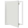 vidaXL Access Panel White 43.5 x 33 x 3 cm Steel