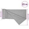 vidaXL Privacy Net Light Grey 2x25 m HDPE 150 g/m&sup2;
