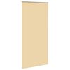 vidaXL Roller Blind Blackout Beige 95x230 cm Fabric Width 90.7 cm Polyester