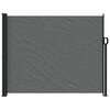 vidaXL Retractable Side Awning Anthracite 160x500 cm