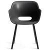 Keter Garden Chair with Metal Legs Noa 2 pcs Graphite