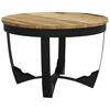 vidaXL Coffee Table Solid Rough Mango Wood 60x40 cm