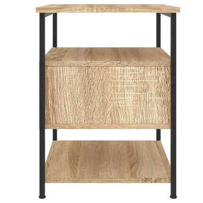 vidaXL Bedside Cabinets 2 pcs Sonoma Oak 40x42x56 cm Engineered Wood