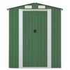 vidaXL Garden Shed Green 192x523x223 cm Galvanised Steel