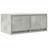 vidaXL TV Cabinets 2 pcs Concrete Grey 60x31x25.5 cm Engineered Wood