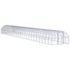 vidaXL Outdoor Chicken Coop 3x24x2 m Galvanised Steel
