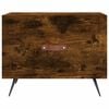 vidaXL Coffee Tables 2 pcs Smoked Oak 50x50x40 cm Engineered Wood